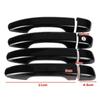 8Pcs/set Car Exterior Door Handle Cover Trim Gloss Black ABS Cap Auto Replacement Parts for Honda Accord