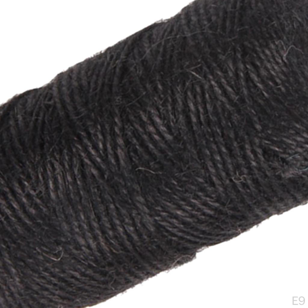 Jüt İp 2mm Halat Paketleme Malzemeleri Sarma İpi el sanatları ev ve bahçe Dekorasyonları