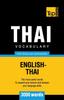 Kniha Thai Vocabulary for English Speakers - 3000 Words : 285