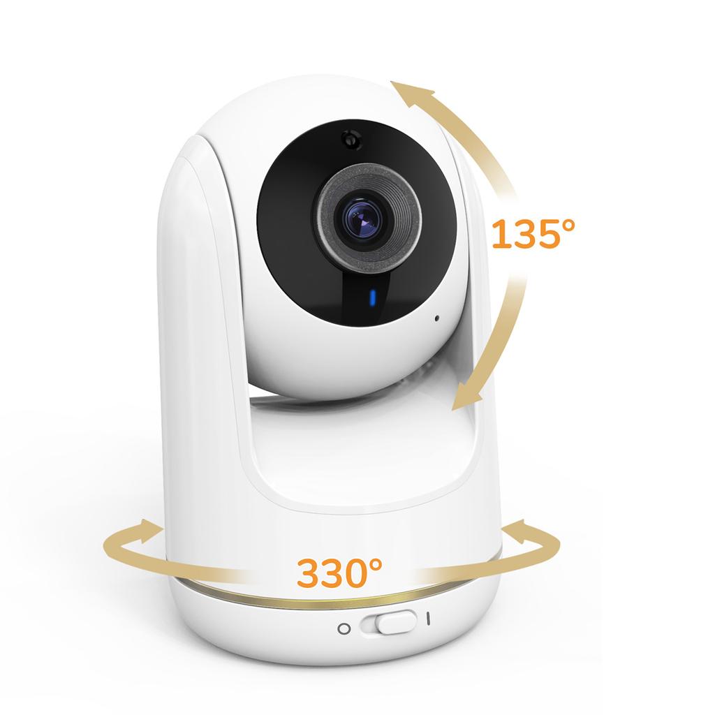 Baby Monitor 720P HD Baby Care Baby Monitor Two-way Voice Intercom 5-inch