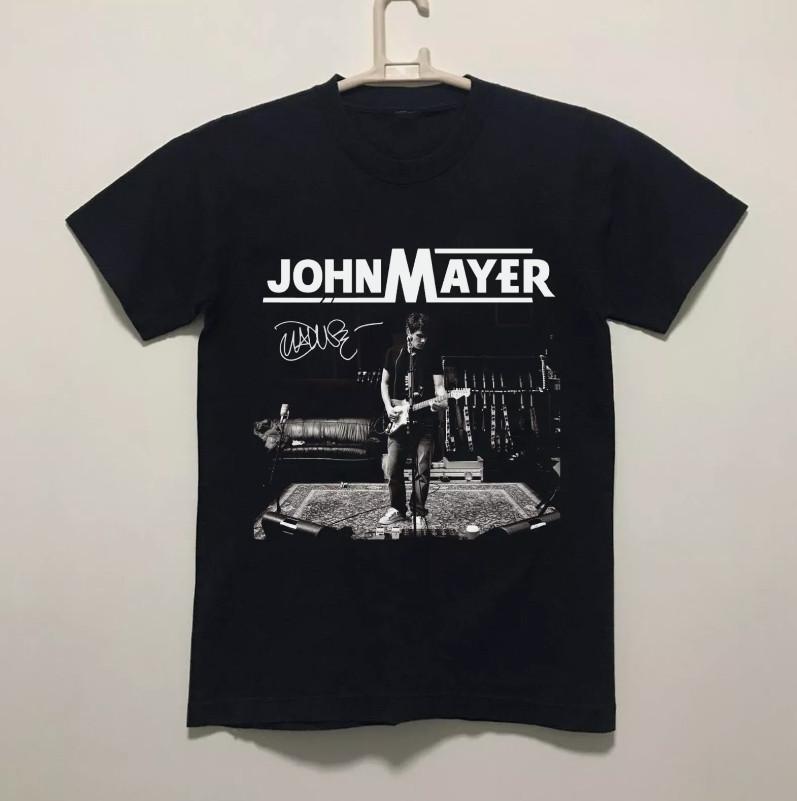 John Mayer Black Collection Singer Men TShirt Unisex T-Shirt XXXXL