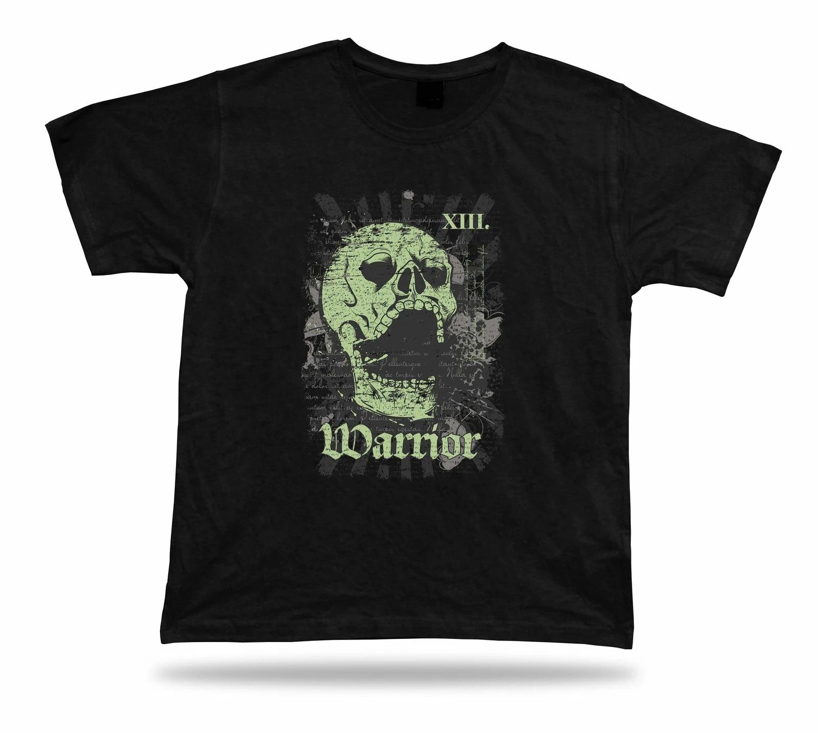 Warrior Skeleton Skull t shirt tee awesome cool stylish moder design apparel S
