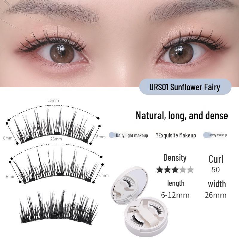 New Style Magnetic False Eyelashes & Curler Set – Little Devil Collection
