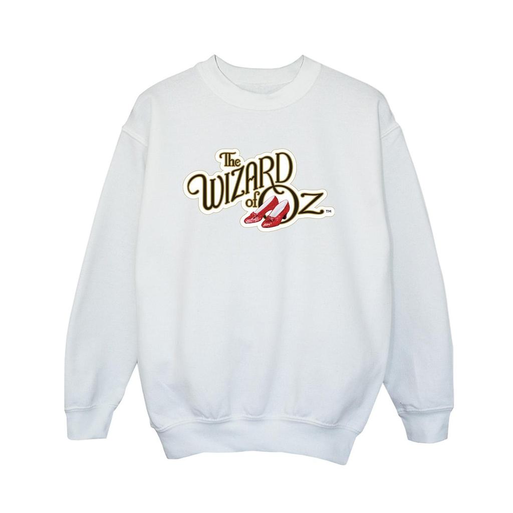 The Wizard Of Oz Boys Shoes Logo Sweatshirt