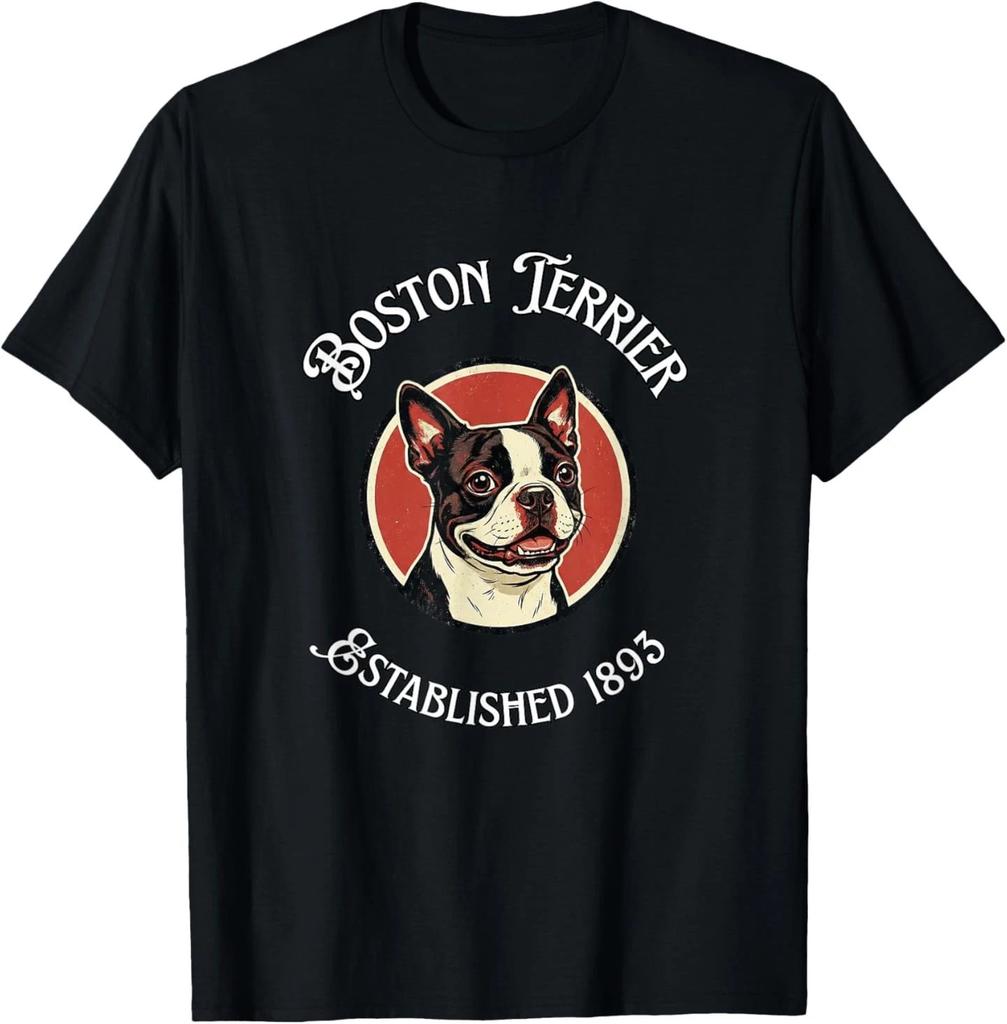 Boston Terrier Dog Breed Lover T-Shirt