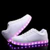 Gouden & Zilveren LED Verlichte USB Oplaadbare Unisex Schoenen