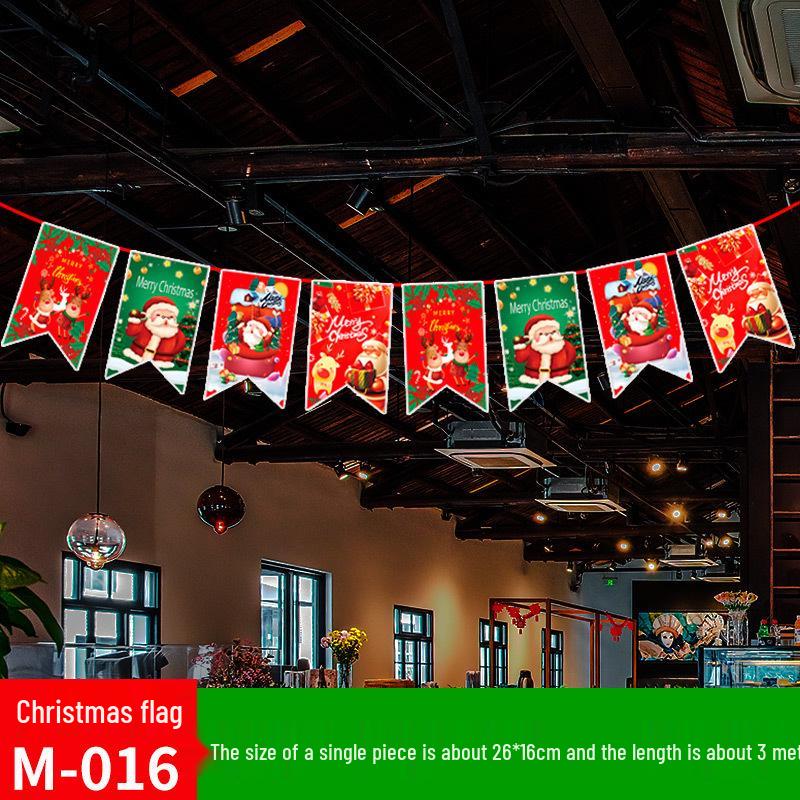 2025 Christmas Banners: Festive Hanging Decorations for Kindergartens and Malls