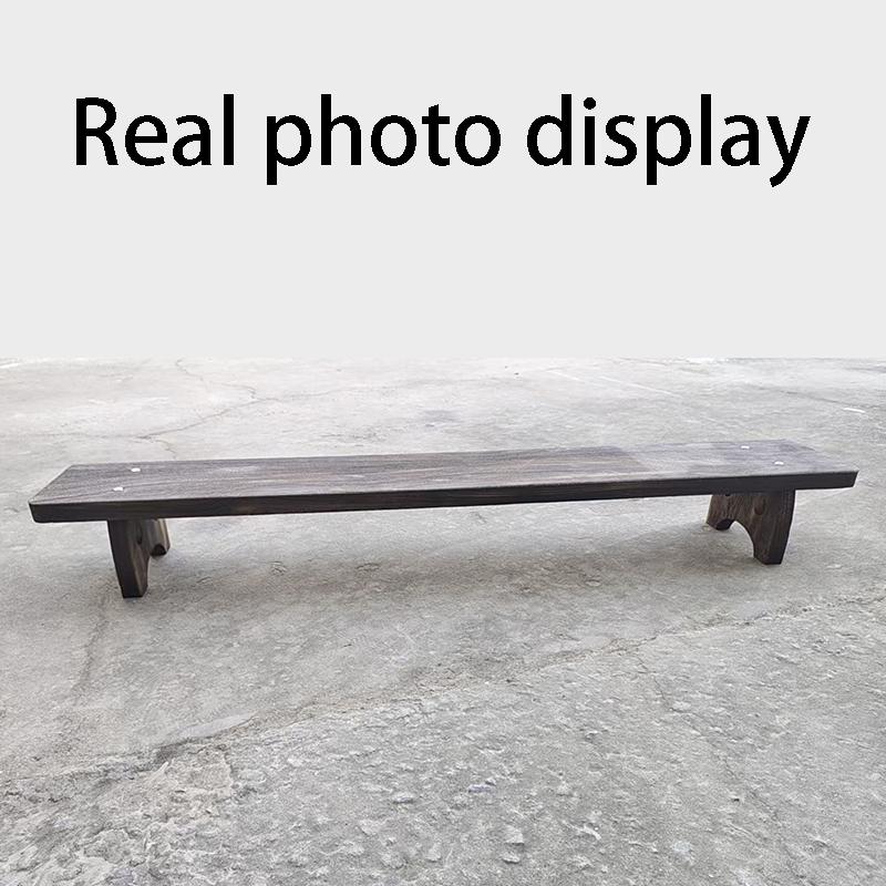 Wooden Shoe Changing Stool Living Room Bench Luxury Decorative Entrance Low Benches Multifunctional Modern Rectangular Stools