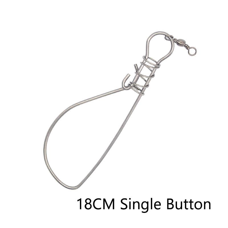 Stainless Steel Fish Lock: 5-Buckle Simple Pack or 10-Buckle Deluxe Pack