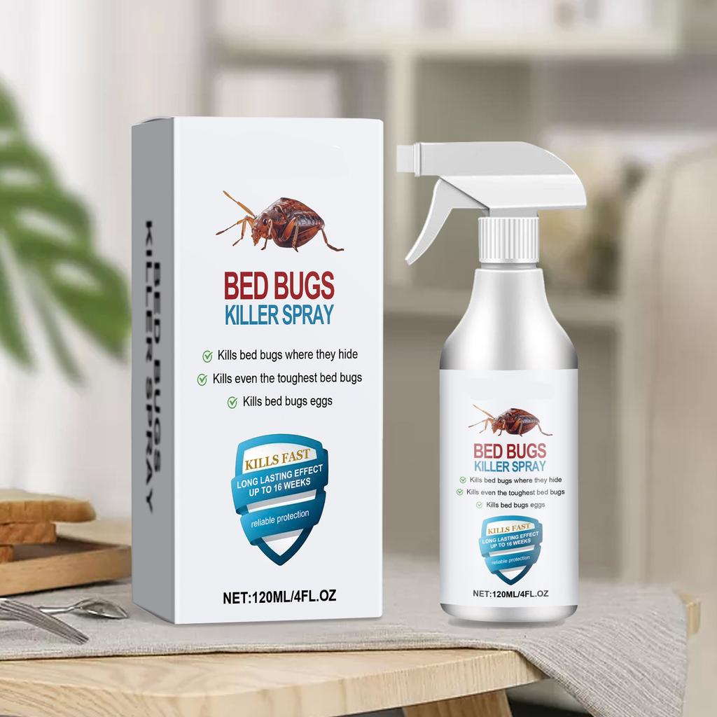 Bed Insecticides Spray 120ml Insect Spray Indoor Flea Brown Dog Tick Bed Insecticides Clothes Moth Insecticide