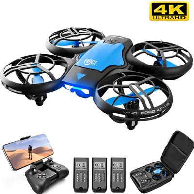 4DRC V8 מיני רחפן 4k מקצועי מצלמת HD זווית רחבה 1080P WiFi Fpv מצלמת רחפן שמירת גובה מסוק מצלמה רחפנים צעצועים
