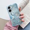 For Redmi 13C Pink Gold Marble Art Fashion Phone Case Soft Silicone Fundas Cover For Redmi13C 13 C Coque Matte Shockproof Bumper