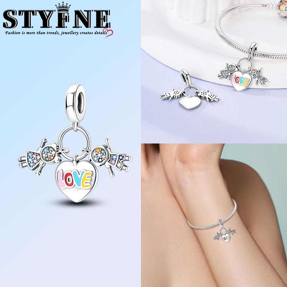 Copper Infinity Love Dangle Charms Like Snake Entangle Beads Fit Original Bracelet Diy Fine Jewelry Gifts For Women