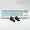 1Pair Portable Keyboard Elevated Stand Plastic Computer Keyboard Riser Raised Keyboard Angle Monitor Holder For Office Home