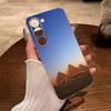 The E-Egyptian -P-Pyramids Clear Phone Case for Samsung Galaxy A71, A70, A52, A51, A40, A30