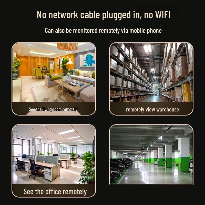 JXJ Dual-Lens Panoramic PTZ Security Camera