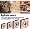 Leather Cutter Tool,Leather Die Cutter Tool, 4Pcs Leather Cutting Flower Pattern Accurate Clean Cutting Leather Punching Die for Cardboard Clay