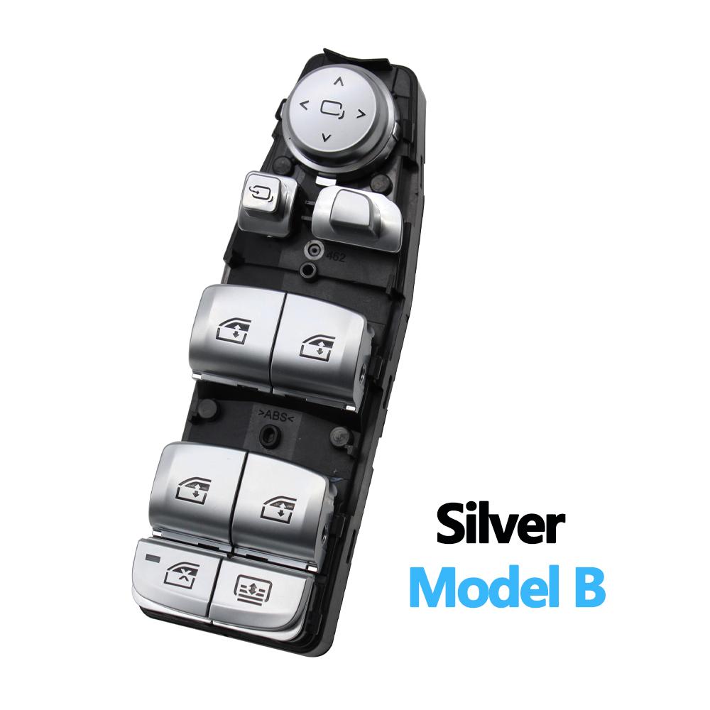 Electrical Power Chrome Master Window Switch Control Button Regulator For BMW 3 5 7 X3 X4 F30 F35 F25 F26 F07 F10 F18 F01