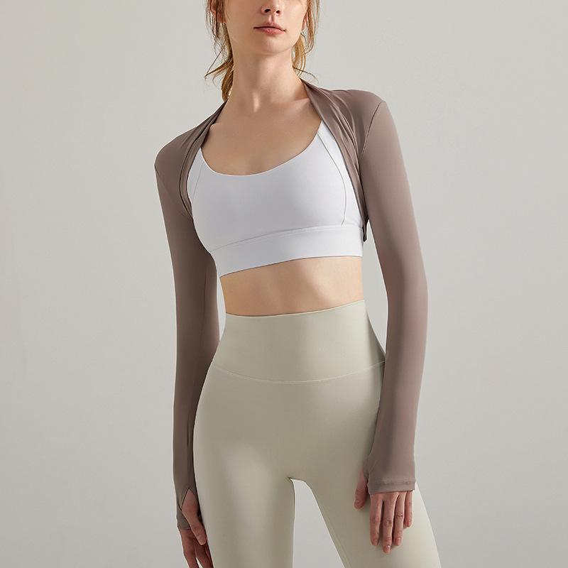 

Женский спортивный кардиган с длинными рукавами Chuandun для защиты от солнца и занятий йогой и фитнесом 2XL