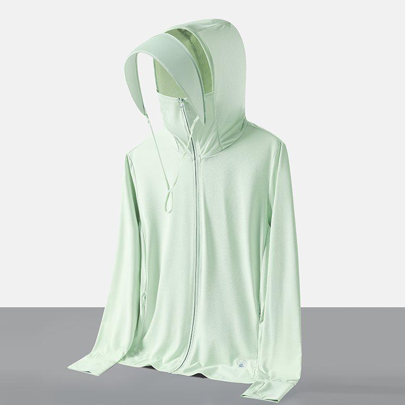 2026 UPF50+ Ice Silk Sun Protection Unisex Lightweight Breathable Summer Outdoor Clothing - Dark