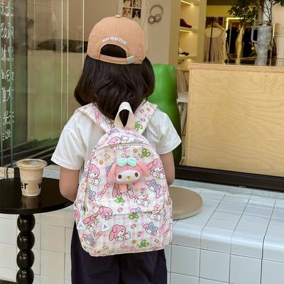 Mochila escolar Nova mochila escolar Mochila infantil fofa de desenho animado Mochila casual versátil