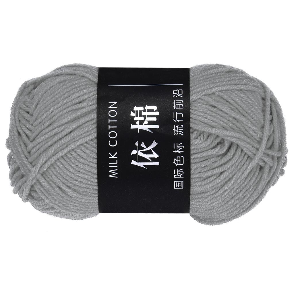 1 Knäuel Baumwollgarn 60% Baumwolle 40% Acryl Strickgarn Häkelgarn Deckengarn zum Häkeln