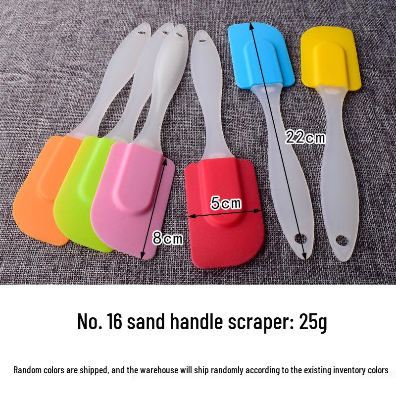 

Большая силиконовая лопатка для выпечки для торта и крема - Термостойкий кухонный инструмент Green