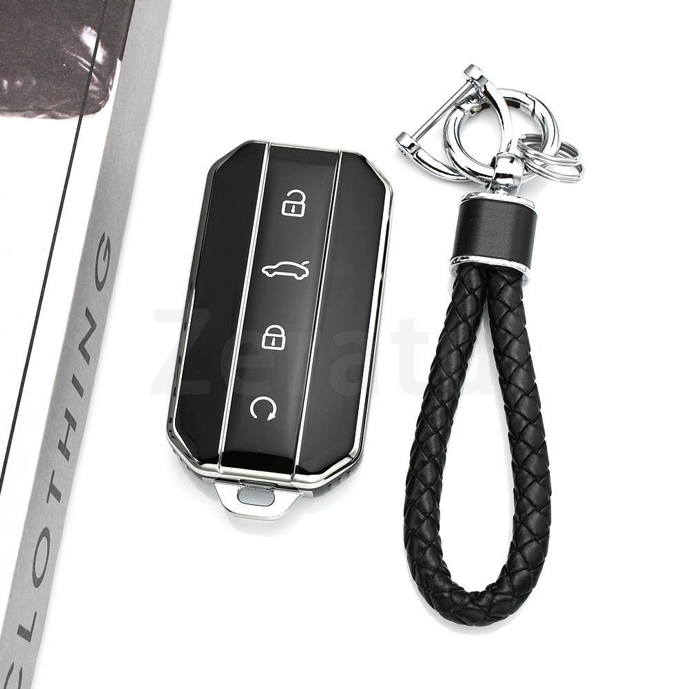 Auto Keychain Accessories Car Key Case For Chery Jaecoo J7 7 J5 5   Tpu Remote Fob Shell Protection Cover Housing Holder