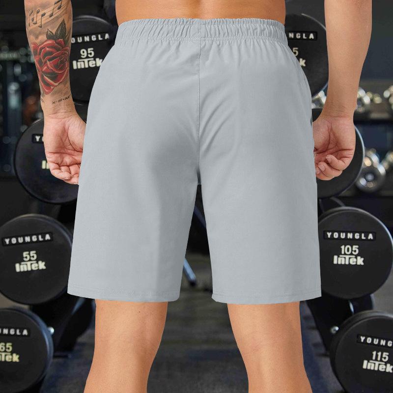 Letní Tenké Venkovní Trendy Ležérní Sportovní Šortky Běh Fitness Trénink Rychleschnoucí Tříčtvrteční Kalhoty Šortky Pánské