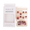 Gradient Blush Wearable Nail Art Jelly Gel Removable False Nail Patches