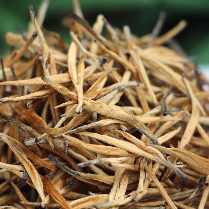 Supreme Yunnan Zwarte Thee Fengqing DianHong Gouden Knoppen Naald Dian Hong Thee 150g