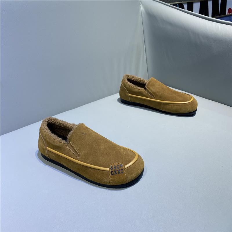 

Winter casual Doudou shoes with cotton warm and comfortable driving shoes SS 38