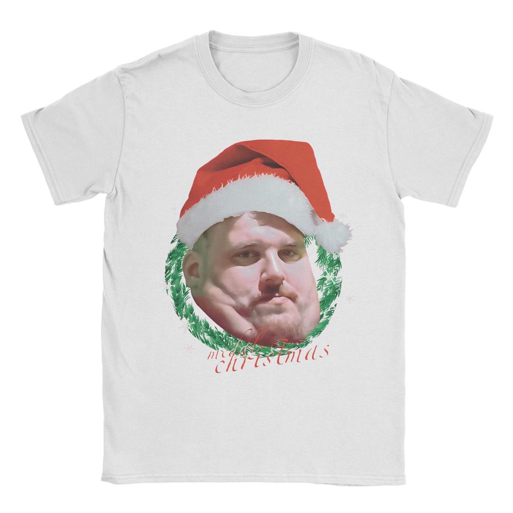 Meddl Xmas Christmas Lord Drachenlord Meme T Shirt for Men Cotton TShirt Crewneck Rainer Winkler Tee Shirt Short Sleeve Clothes