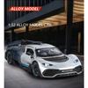 1/32 Mercedes Benz AMG ONE Supercar Alloy Die Cast Model Car Sound Light Children's Toy Car Holiday Gifts for Friend Present Kid