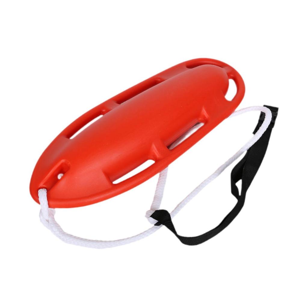 6 Handle Rescue Can Lifesaving Equipment Professional Open Water Swim Buoy Lifeguard Swimming Float for Kayaking Snorkeling