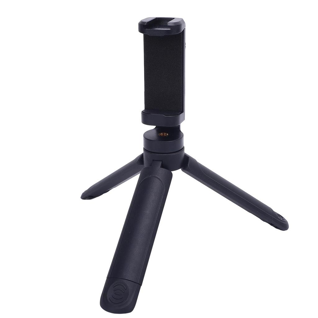 Desktop Tripod Cold Shoe Mount Compact Portable Extendable Selfie Stick Tripod Stand Handle Grip