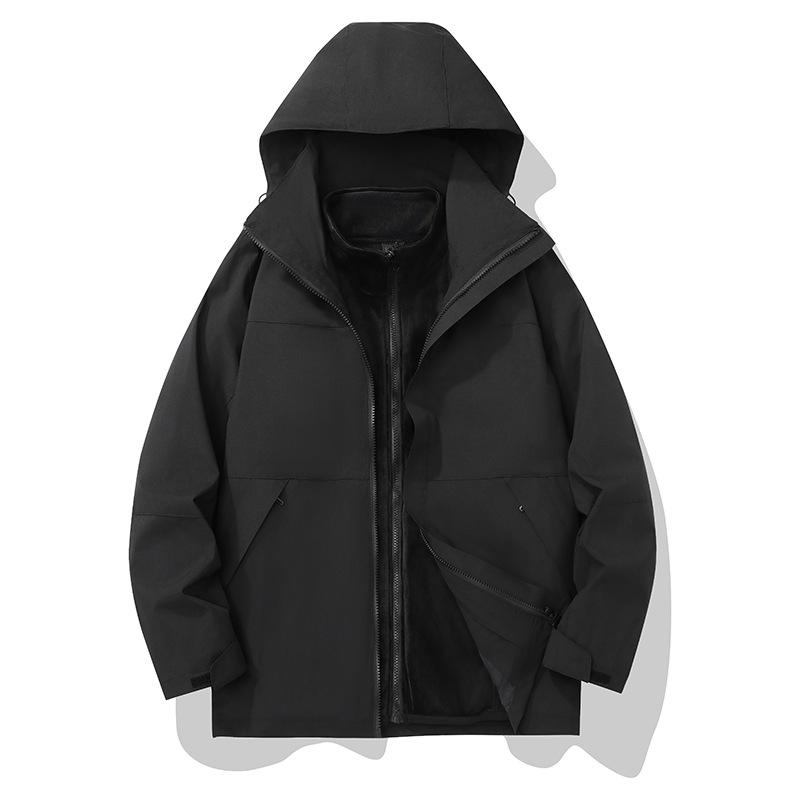 Thickened Liner Couple Hiking Jacket Autumn and Winter Jacket Jacket Three-in-one