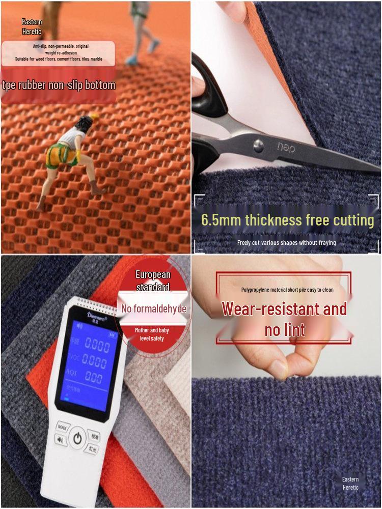 Anti-Slip Office & Gaming Chair Mat: Swivel Chair Floor Covering for Home, Bedroom, and Study Room.