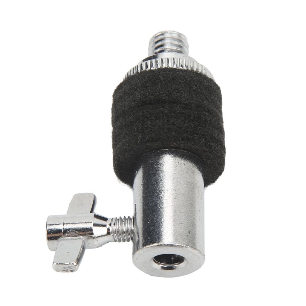 Hi-Hat-Kupplung Metallmaterial Gratfreie Außenseite Becken Schlagzeugkupplung für Schule Bar Zuhause