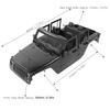 313mm Wheelbase Open Car Body   Accessory Fit for SCX10 90046 1Celsius10 RC Car Model