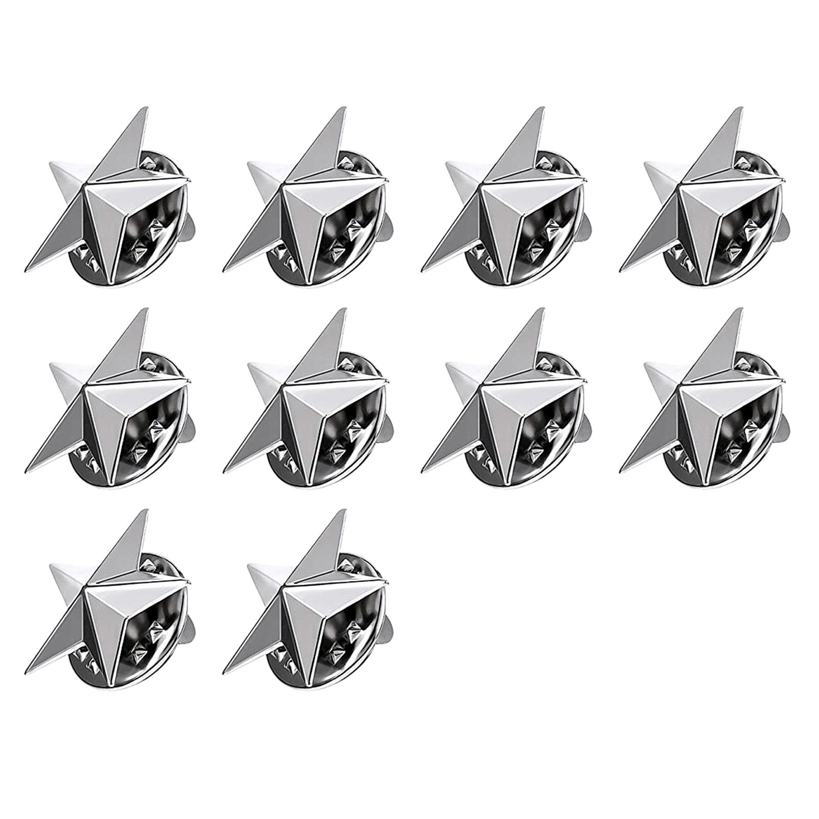 Star Badge Pin Brooch Lapel - Enamel Jewelry Gift