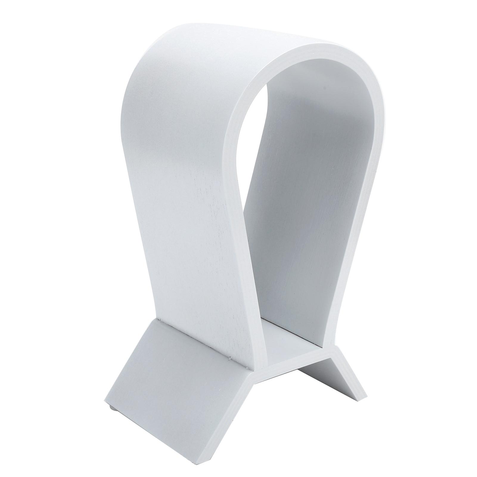

Headphone Holder Integrated Curved Display Stand for Bluetooth Headset Storage AccessoryWhite білий