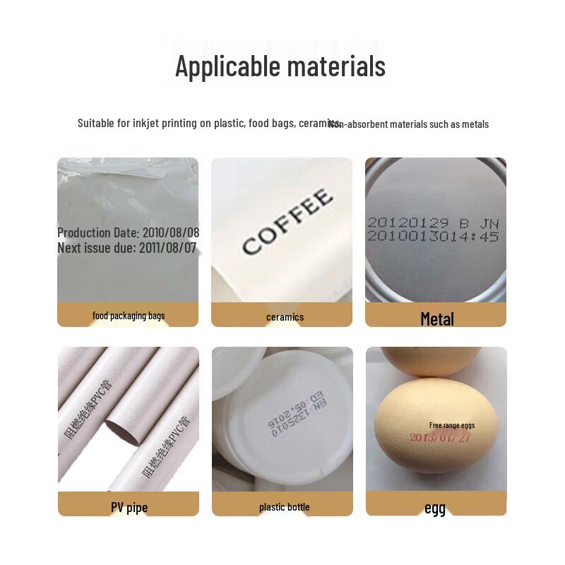 HOOYE P11 Industrial Inkjet Printer Black Ink Cartridge