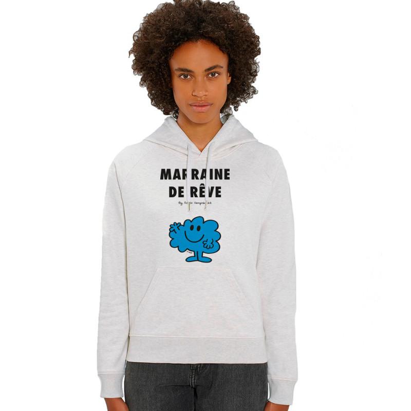 Sudadera con capucha de mujer - DREAM GODMOTHER 2 XS gris heather