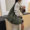 Street Style Womens Nylon Shoulder Bag With Durable Stitching And Mobile Pocket