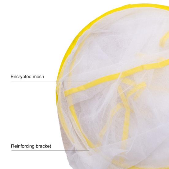 Head Net Cover Reusable Tear-resistant Installation-free Foldable Effective Protection Breathable Universal Camping