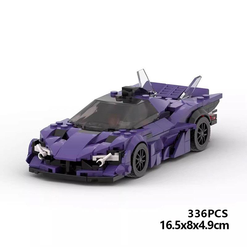 

Городской автомобиль Apollo EVO гоночный спортивный автомобиль автомобиль Speed Champion Racer строительные блоки кирпич креативный гараж игрушки для мальчиков подарки