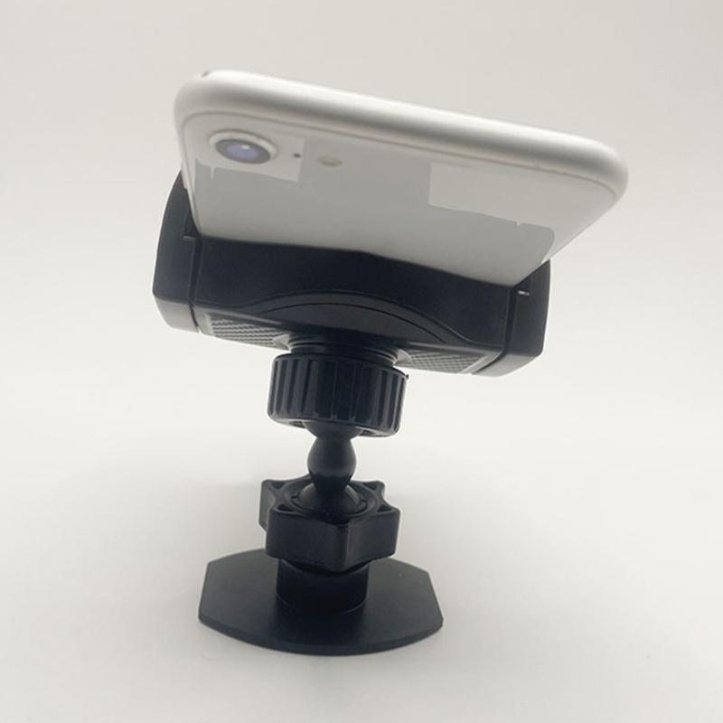 Handfree Use Phone Holder Base with 17mm Balling Joint Secure Sticky Mount Handfree Use for Motorcycle Vehicle Dashboard