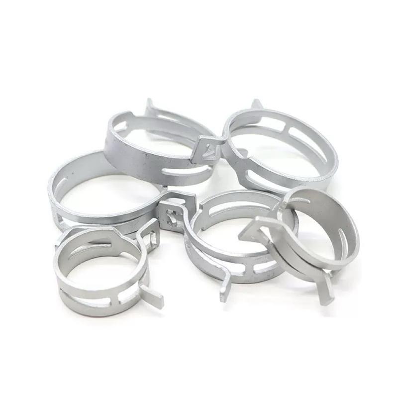 2pcs-10pcs M6/7/8/9/10-36Mm Spring Hose Clamps Fuel Hose Line Water Pipe Clamp Band Type Clamps Vacuum Fuel Hoses Line Pipe