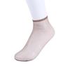 Casual Women Transparent Elastic Crystal Silk Sock Nylon Ladies Summer Stocking